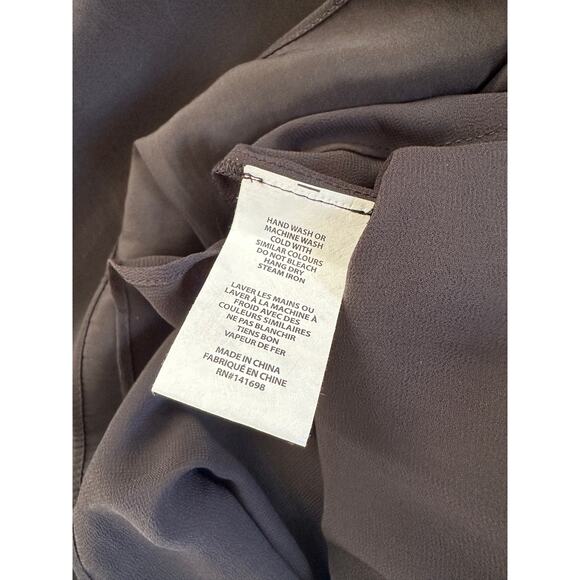 $465 Ramy Brook Rosey Dress Womens Size S Black Mini Long Sleeve V Neck New - Picture 8 of 9